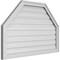 Ekena Millwork Octagonal Top Surface Mount PVC Gable Vent w/ 2"W x 1-1/2"P Brickmould Frame, 40"W x 26"H GVPOT40X2602SF - alternate 3